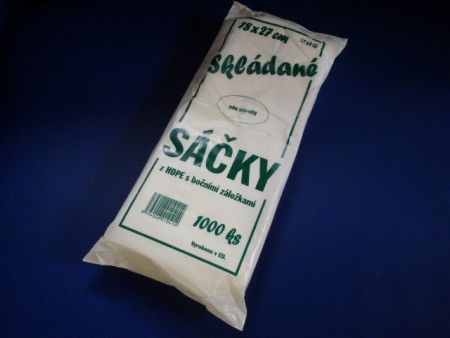č.2271 Skládané 1000+1 18x27cm 1ks-0,0992 balení 1000ks silné 8my