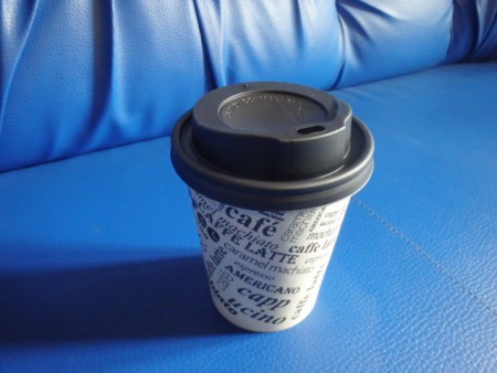 č.6023 Kelímek Termo 0,28l papír CAFÉ+víčko 1ks 2,97 balení 100ks