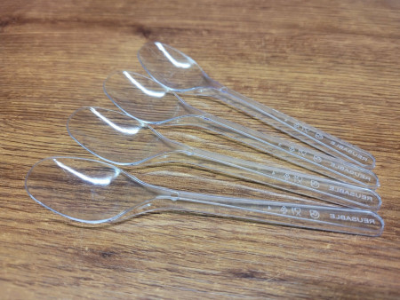 č.8382 Lžička Fingerfood Reuse 12,5cm čirá bal.50ks 39,48